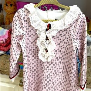 Gucci girls dress 4/5. Worn twice